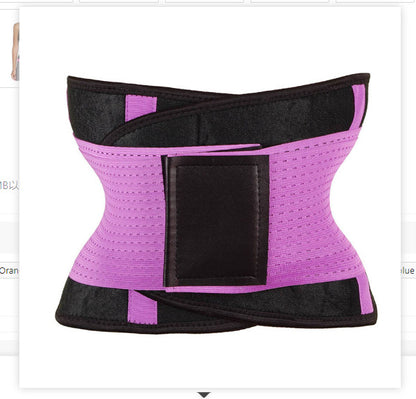 Waist Trimmer Belt waist shaper Abdominal Trainer Weight Loss Fat Burning Straps